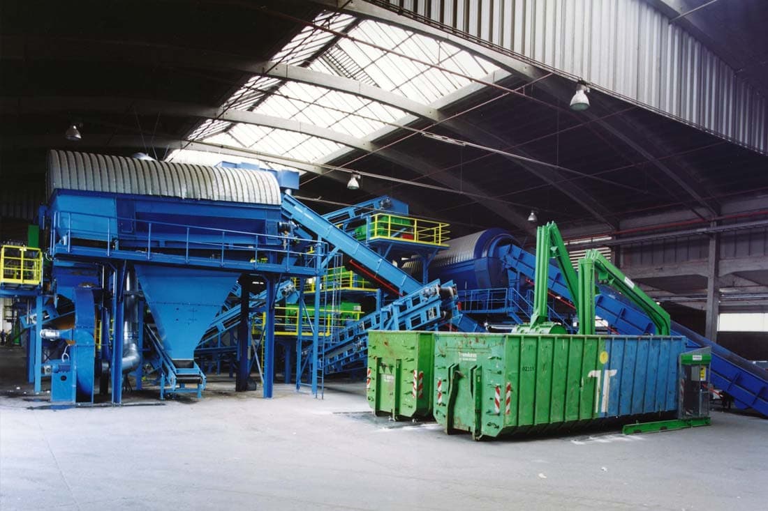Planta industrial de tratamiento de residuos Trienekens